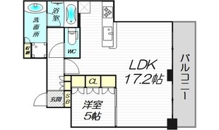 ブランズタワー梅田Northの物件間取画像